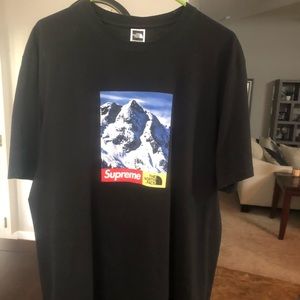 Supreme TNF Mountains Tee